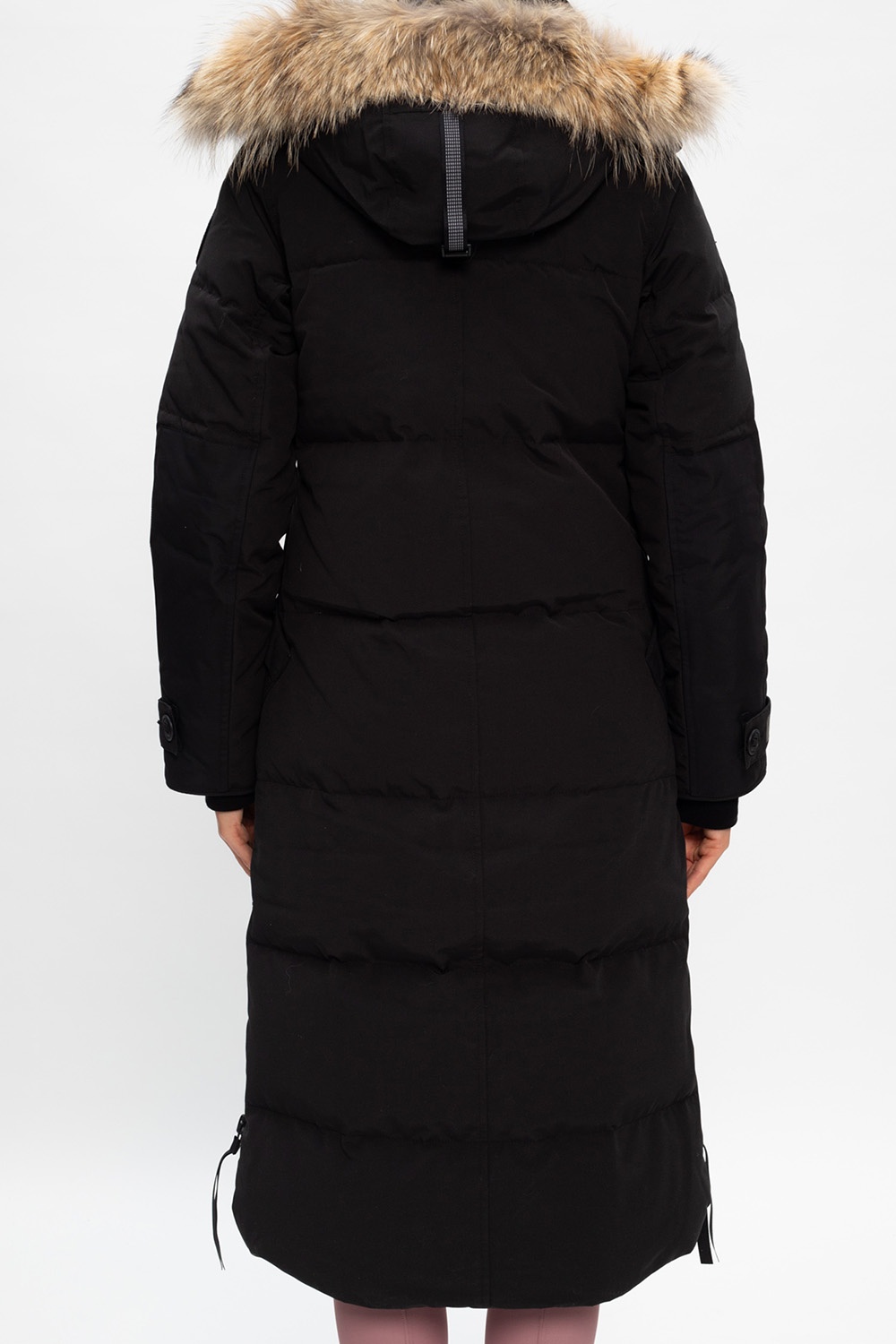 Canada goose aldridge parka black label on sale